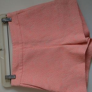 Express pink/salmon shorts size 2